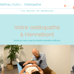 Site internet osteopathe