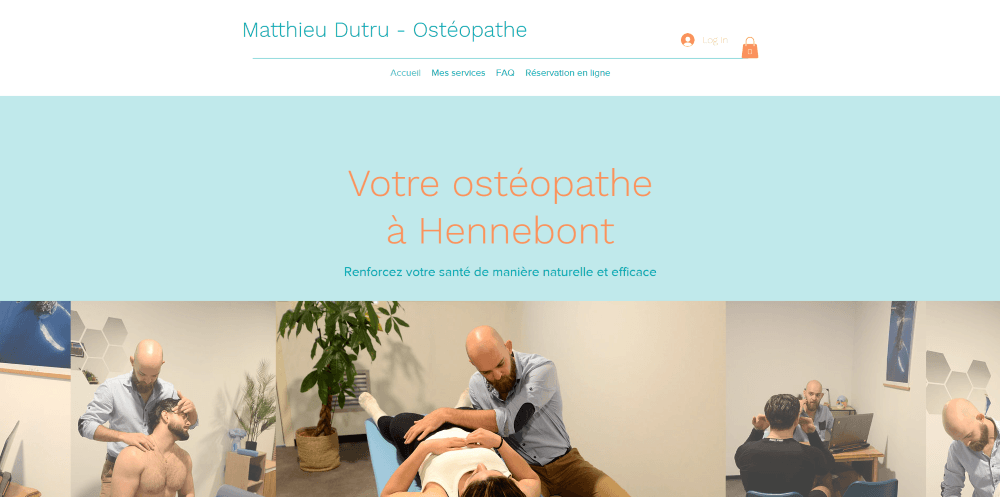 Site internet osteopathe
